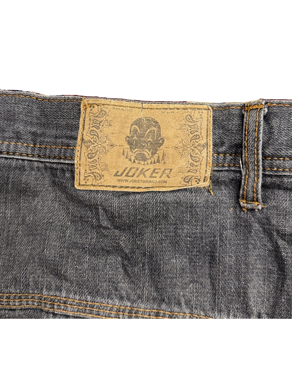 [V1122] Vintage y2k Joker graue baggy jeans