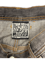 [V1122] Vintage y2k Joker graue baggy jeans