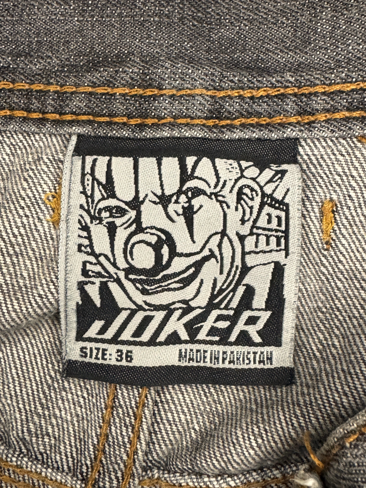 [V1122] Vintage y2k Joker graue baggy jeans