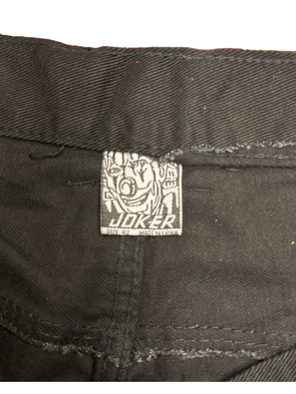 [V1124] Vintage y2k Joker schwarze baggy jeans