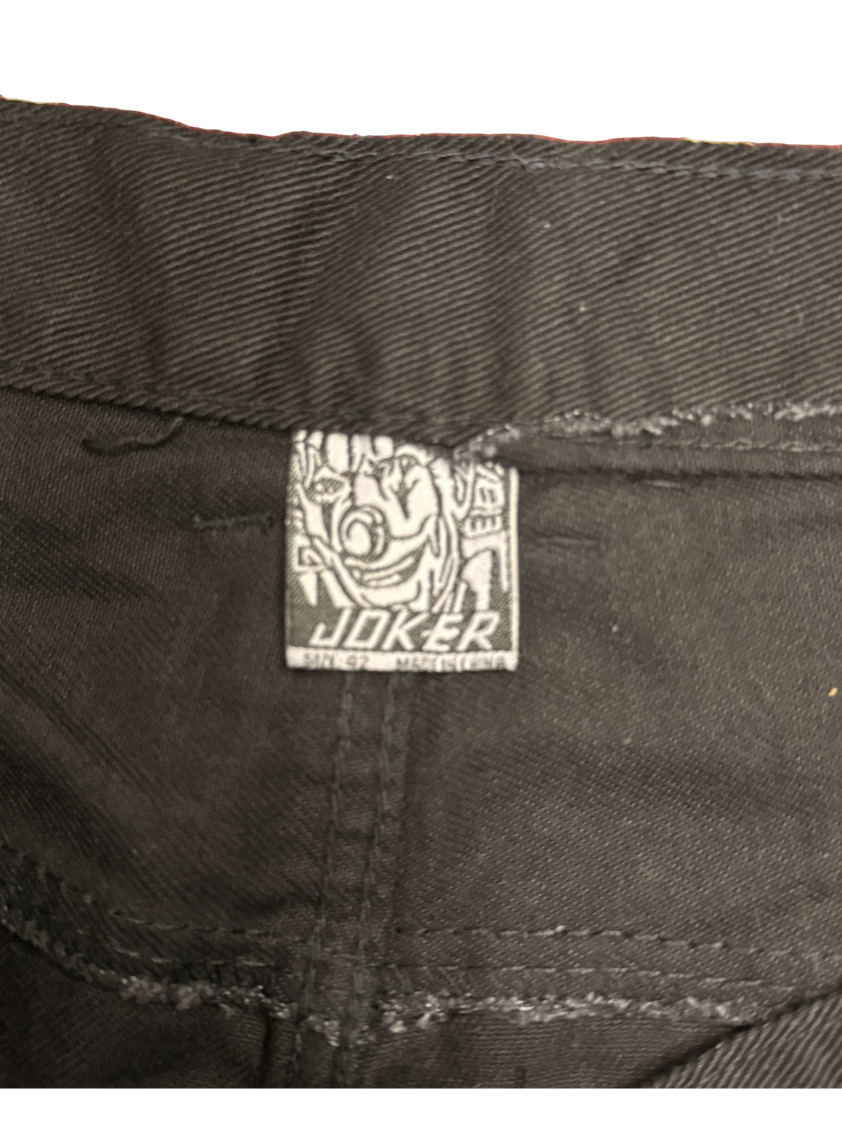 [V1124] Vintage y2k Joker schwarze baggy jeans