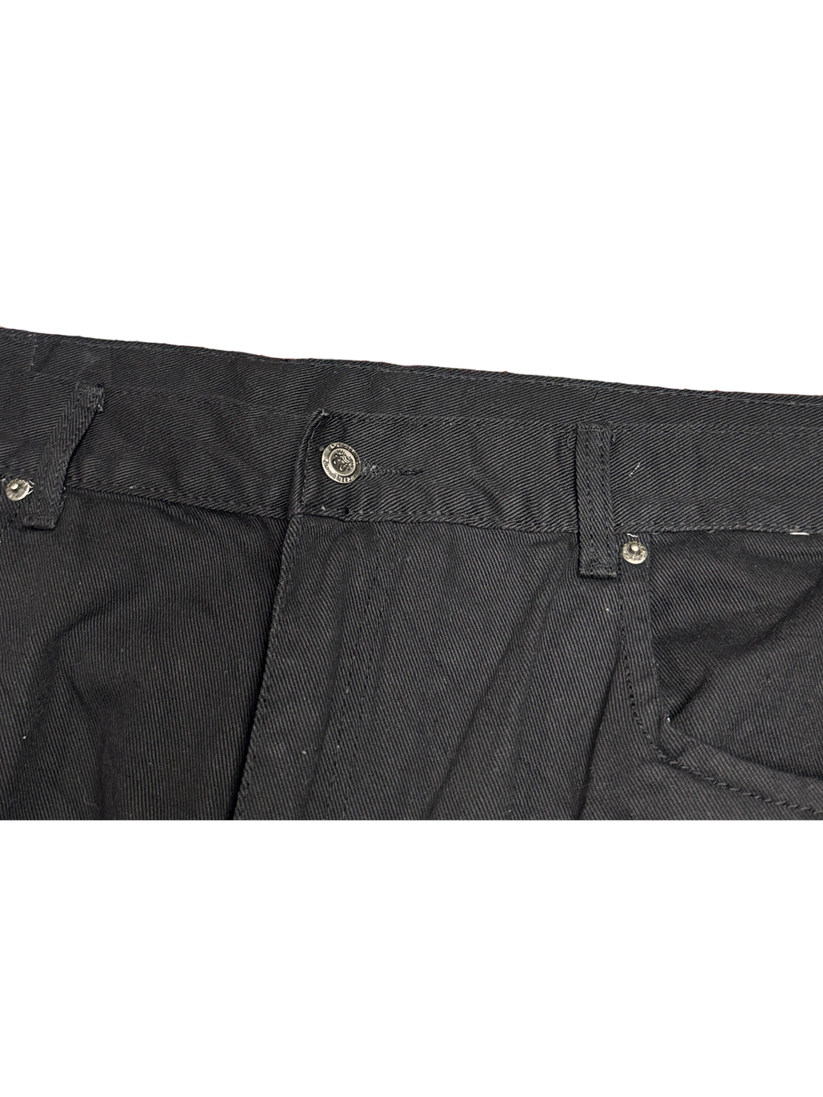 [V1124] Vintage y2k Joker schwarze baggy jeans