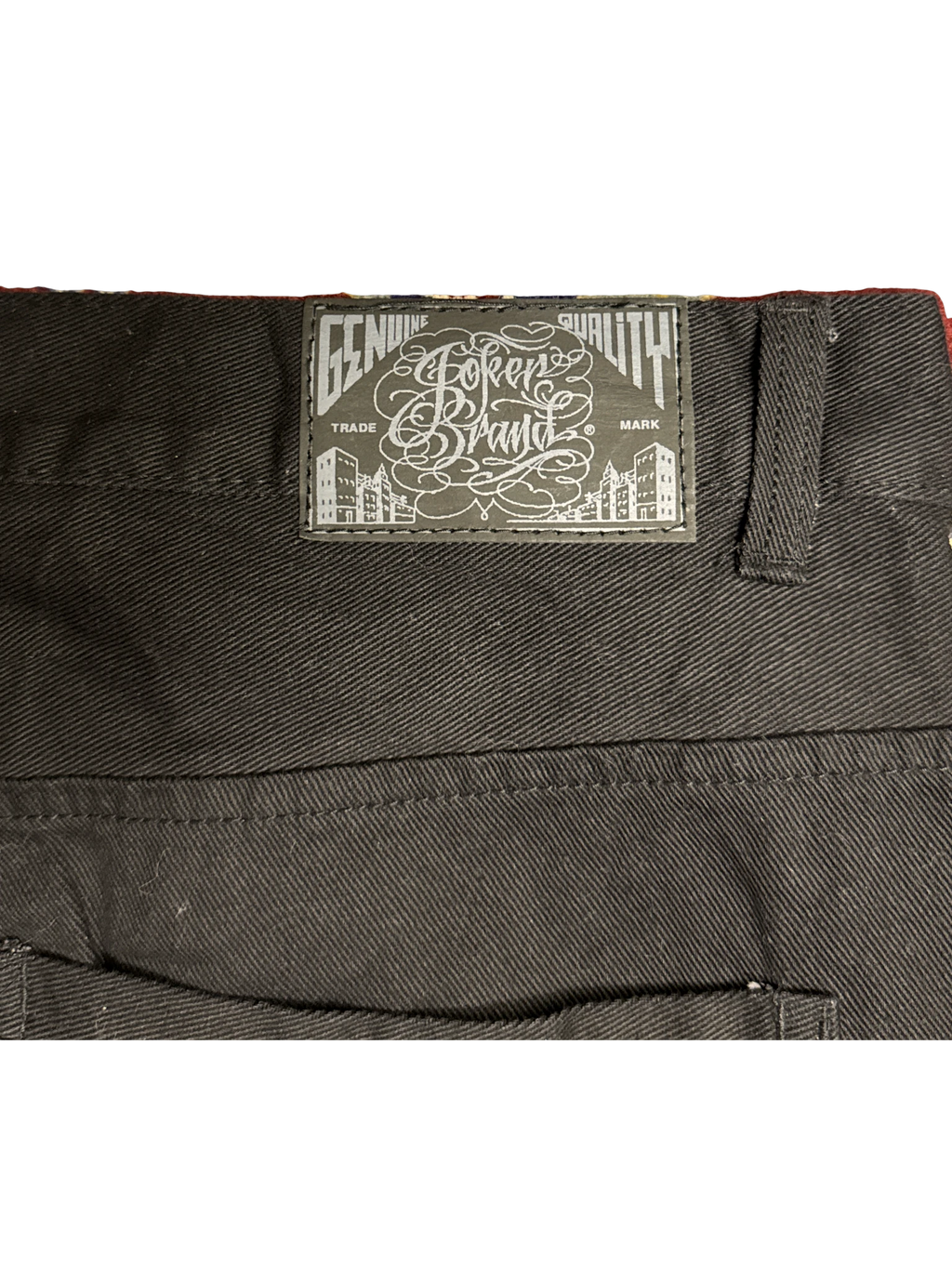 [V1124] Vintage y2k Joker schwarze baggy jeans