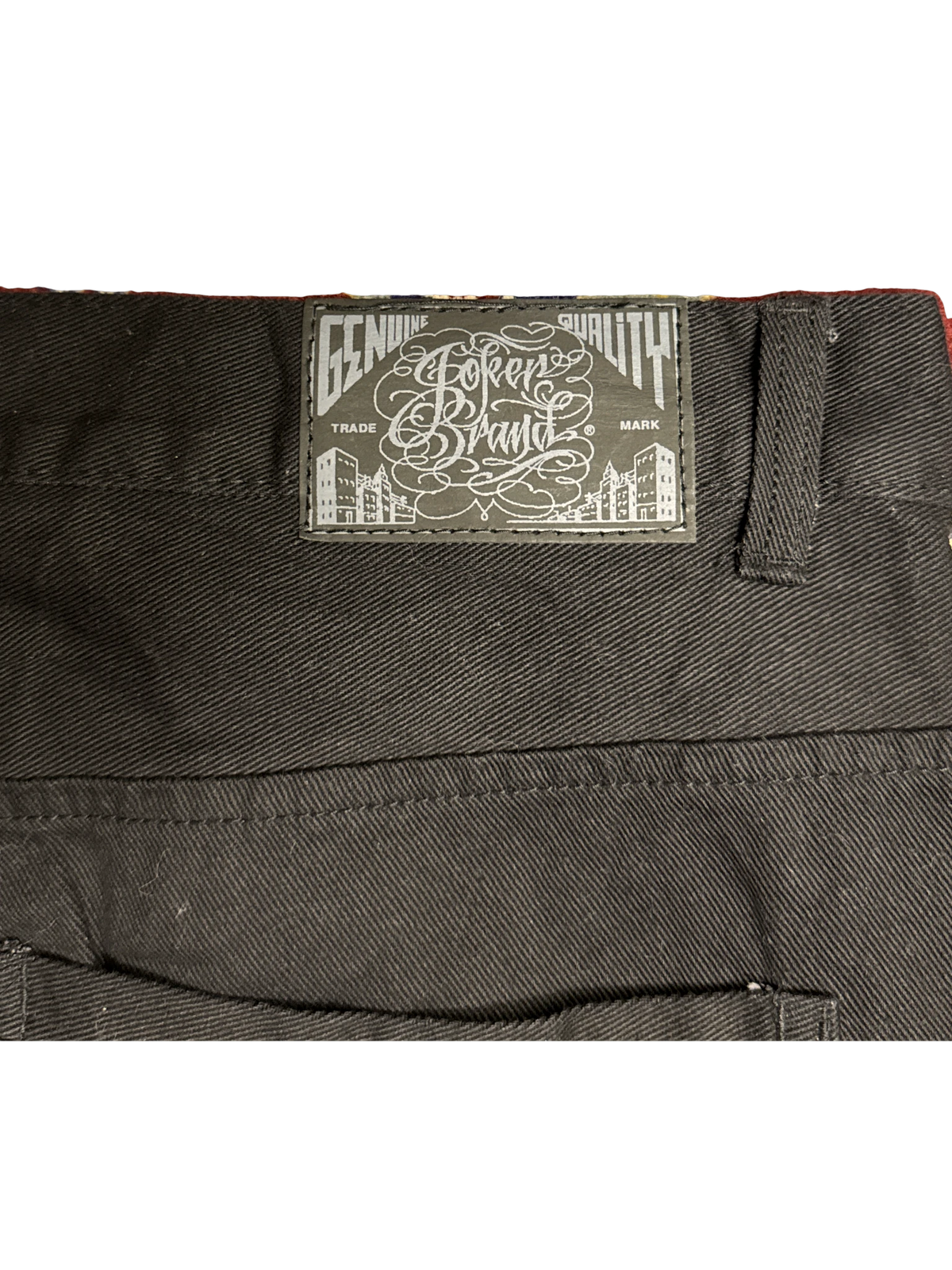 [V1124] Vintage y2k Joker schwarze baggy jeans