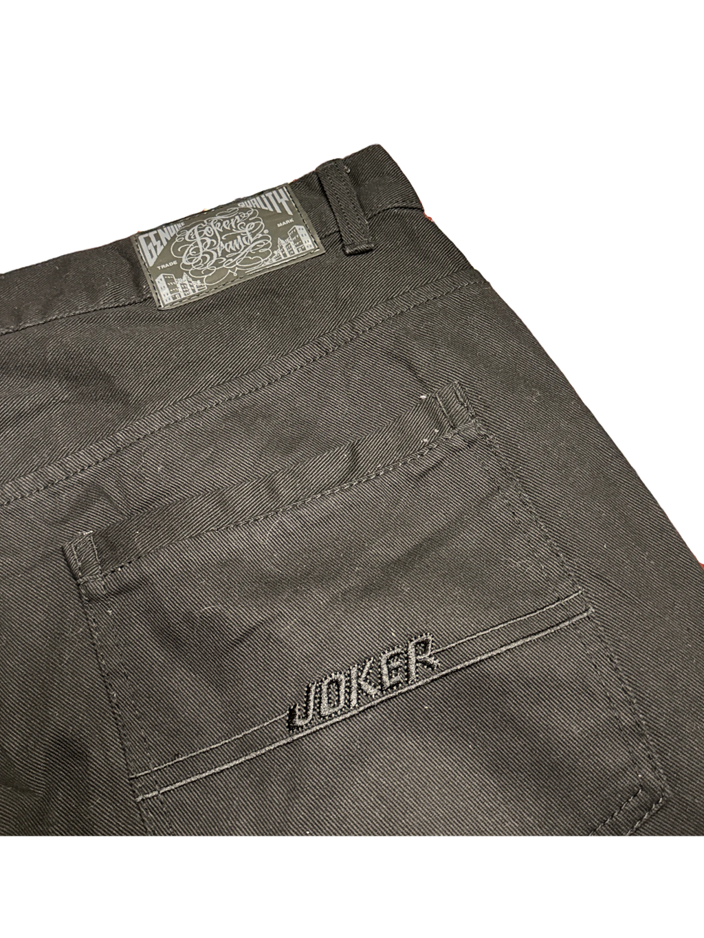 [V1124] Vintage y2k Joker schwarze baggy jeans