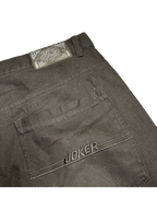 [V1124] Vintage y2k Joker schwarze baggy jeans