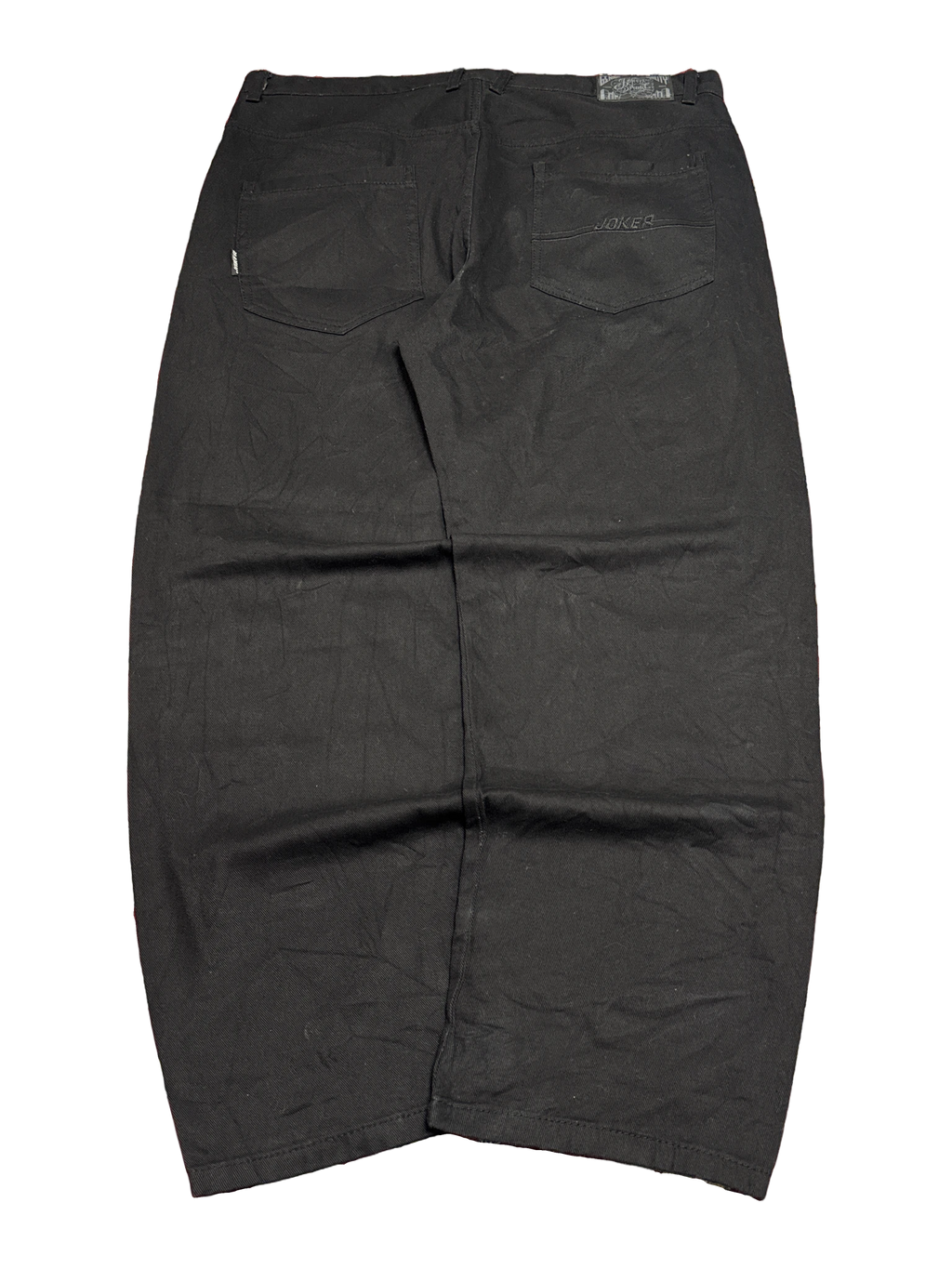 [V1124] Vintage y2k Joker schwarze baggy jeans