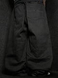 [V1124] Vintage y2k Joker schwarze baggy jeans