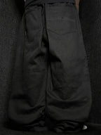 [V1124] Vintage y2k Joker schwarze baggy jeans