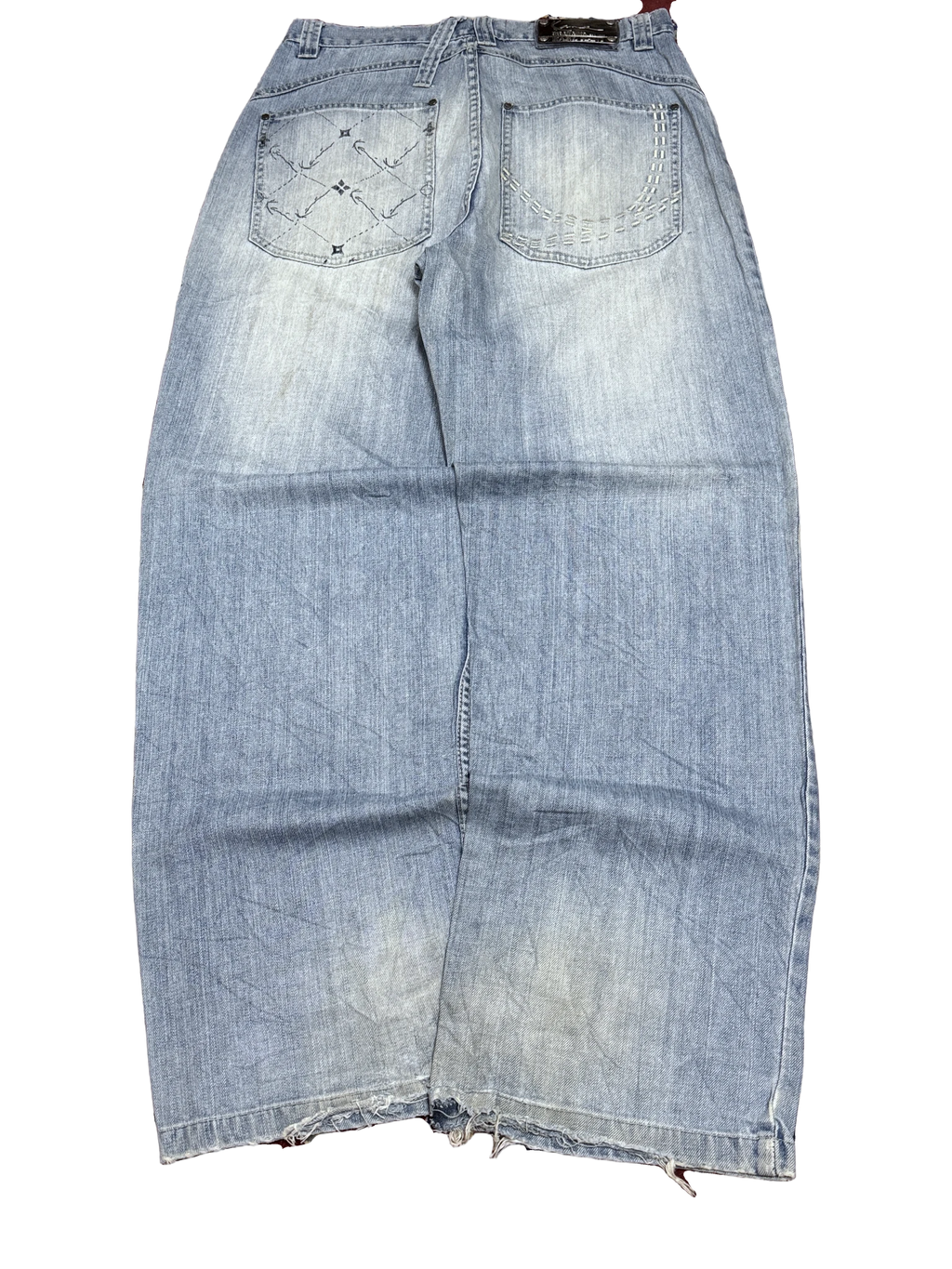 [V1126] Vintage y2k Karl Kani blaue baggy jeans