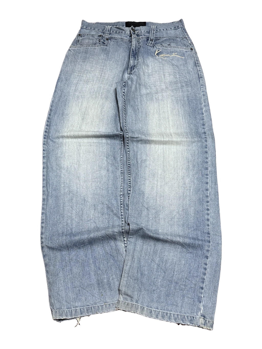 [V1126] Vintage y2k Karl Kani blaue baggy jeans