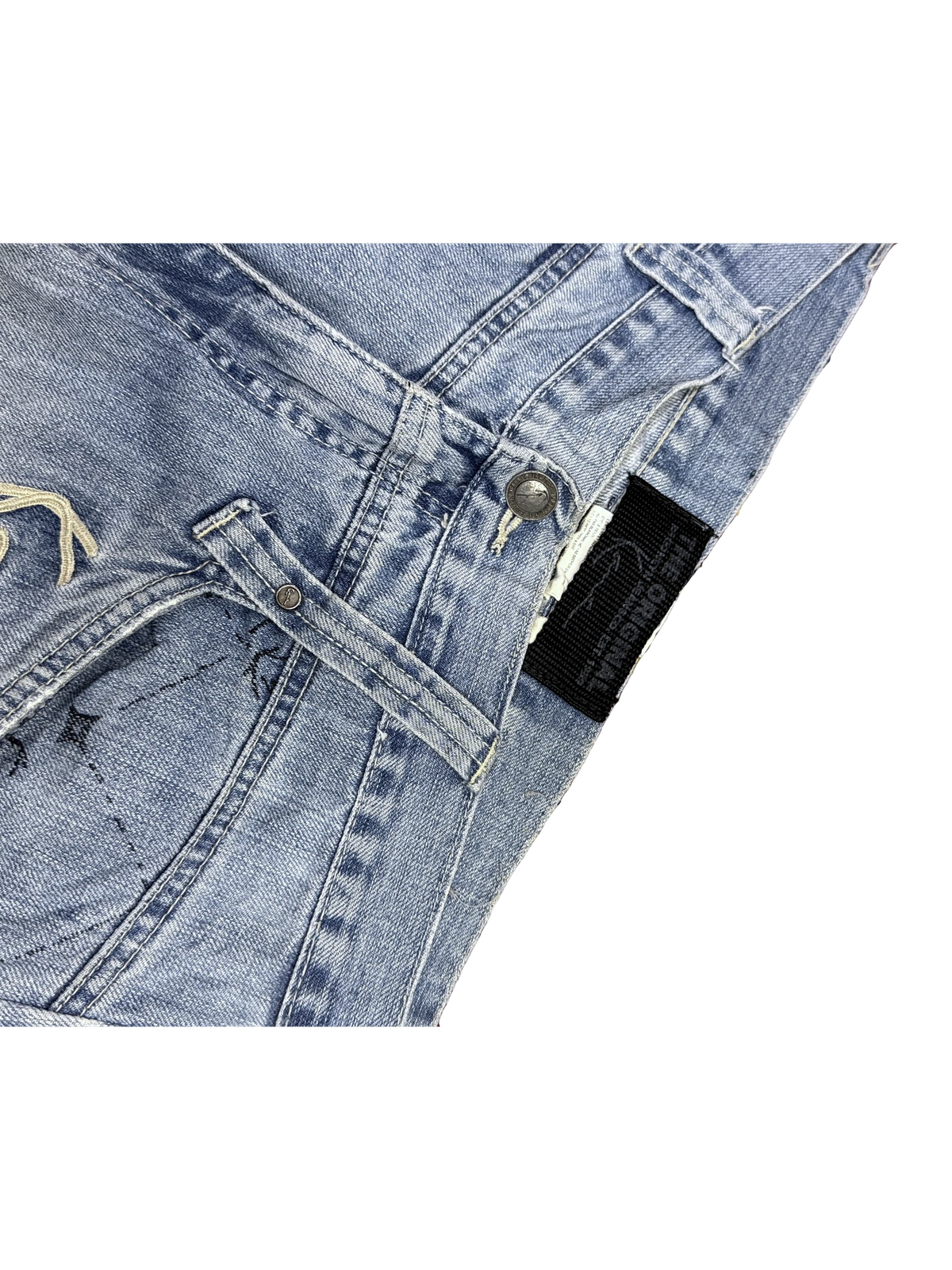 [V1126] Vintage y2k Karl Kani blaue baggy jeans