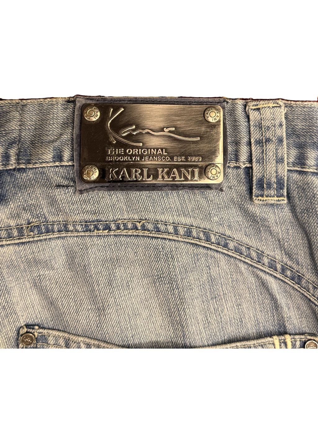 [V1126] Vintage y2k Karl Kani blaue baggy jeans