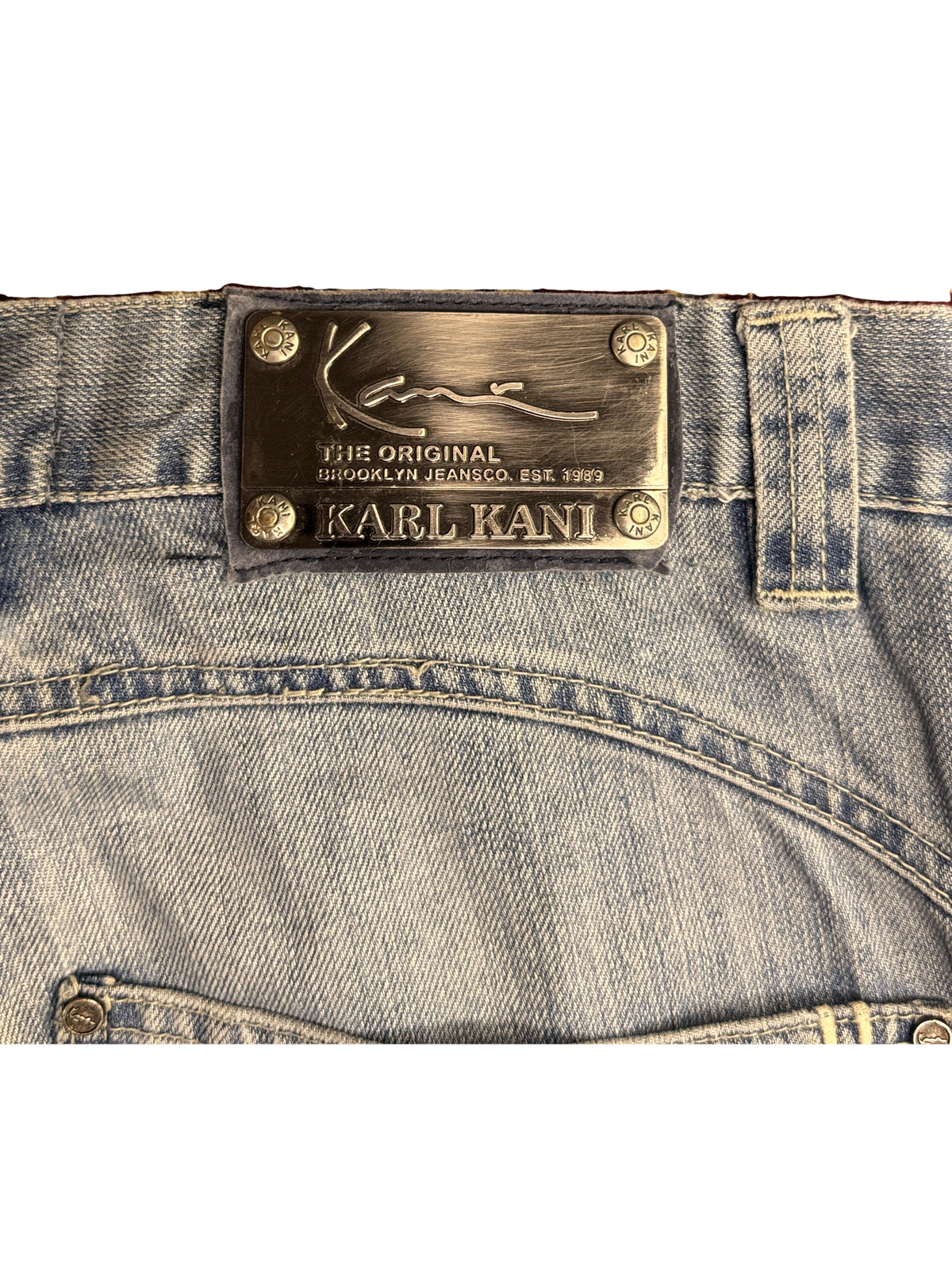 [V1126] Vintage y2k Karl Kani blaue baggy jeans