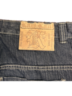 [V1127] Vintage y2k Karl Kani marineblaue baggy jeans