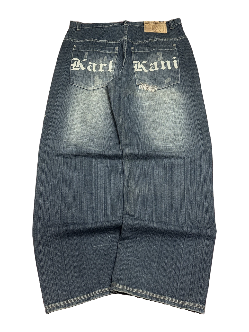 [V1127] Vintage y2k Karl Kani marineblaue baggy jeans