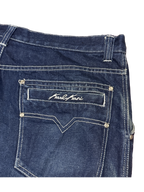 [V1128] Vintage y2k Karl Kani marineblaue baggy jeans (1998–1999)