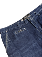 [V1128] Vintage y2k Karl Kani marineblaue baggy jeans (1998–1999)