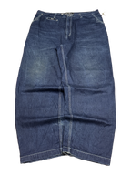[V1128] Vintage y2k Karl Kani marineblaue baggy jeans (1998–1999)