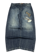 [V1130] Vintage y2k Lot29 marineblaue baggy jeans