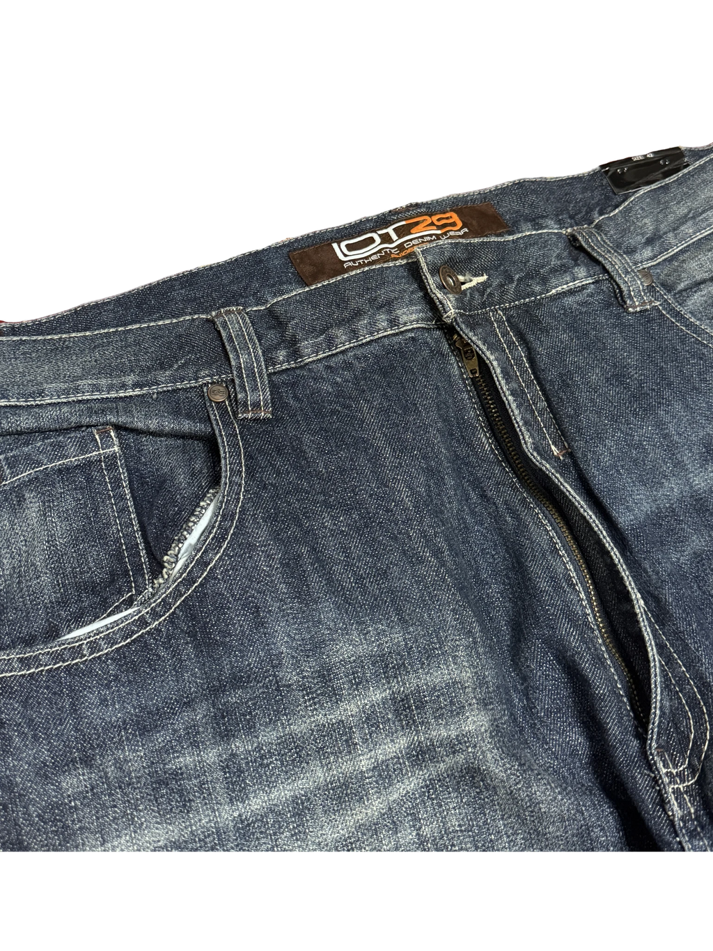 [V1130] Vintage y2k Lot29 marineblaue baggy jeans