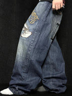 [V1130] Vintage y2k Lot29 marineblaue baggy jeans