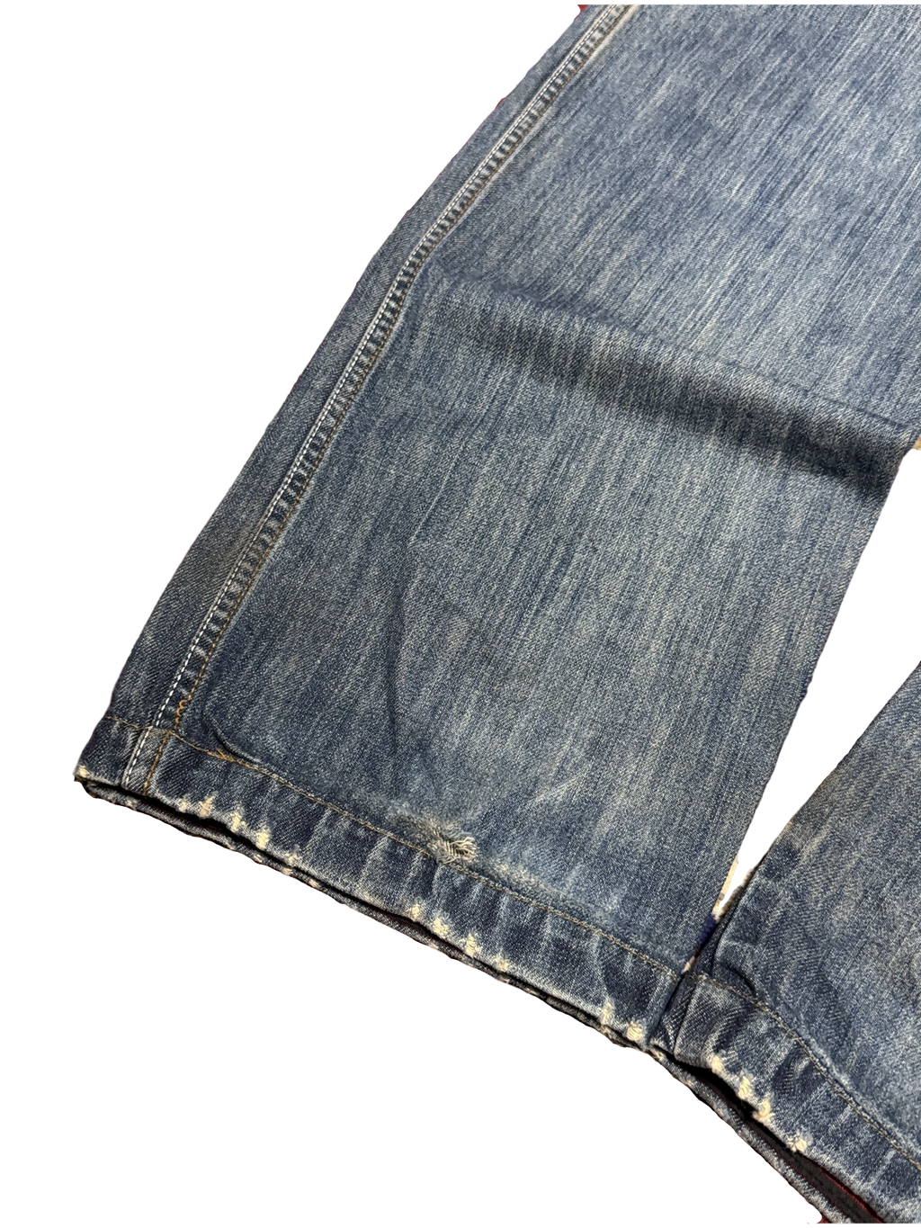 [V1132] Vintage y2k Majah Flavah blaue baggy jeans