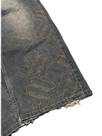 [V1133] Vintage y2k Makaveli graue baggy jeans