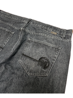 [V1134] Vintage y2k Mecca schwarze baggy jeans