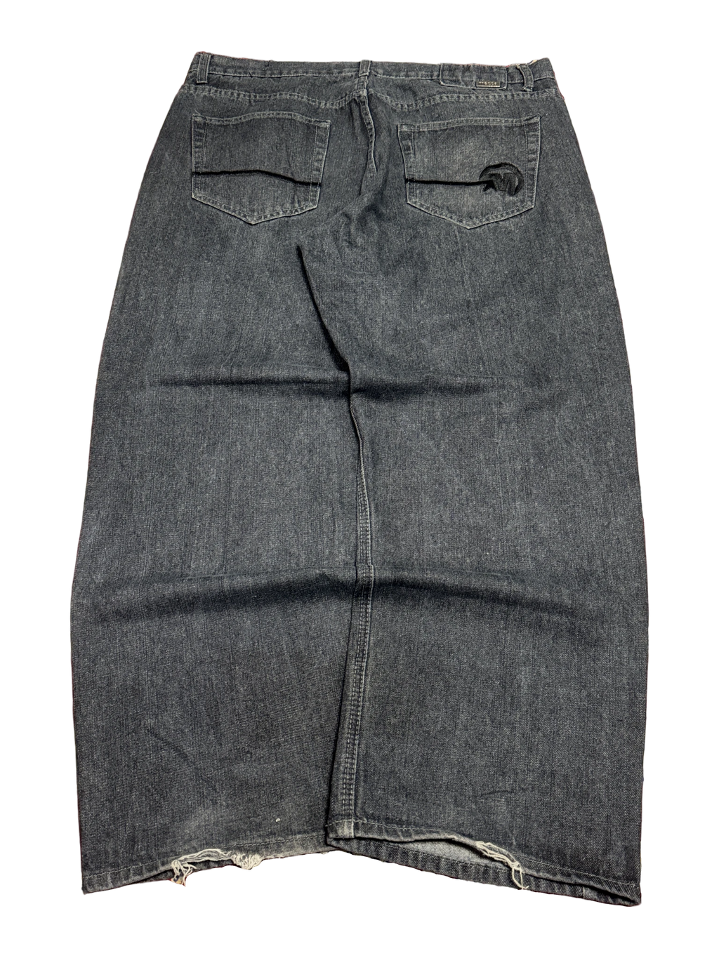 [V1134] Vintage y2k Mecca schwarze baggy jeans
