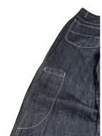 [V1135] Vintage y2k Marithe + Francois Girbaud marineblaue baggy jeans