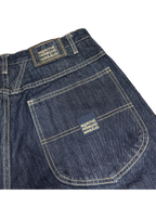[V1135] Vintage y2k Marithe + Francois Girbaud marineblaue baggy jeans