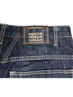 [V1135] Vintage y2k Marithe + Francois Girbaud marineblaue baggy jeans