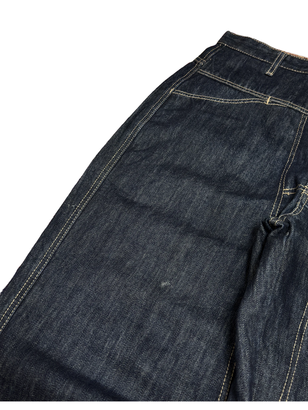 [V1135] Vintage y2k Marithe + Francois Girbaud marineblaue baggy jeans