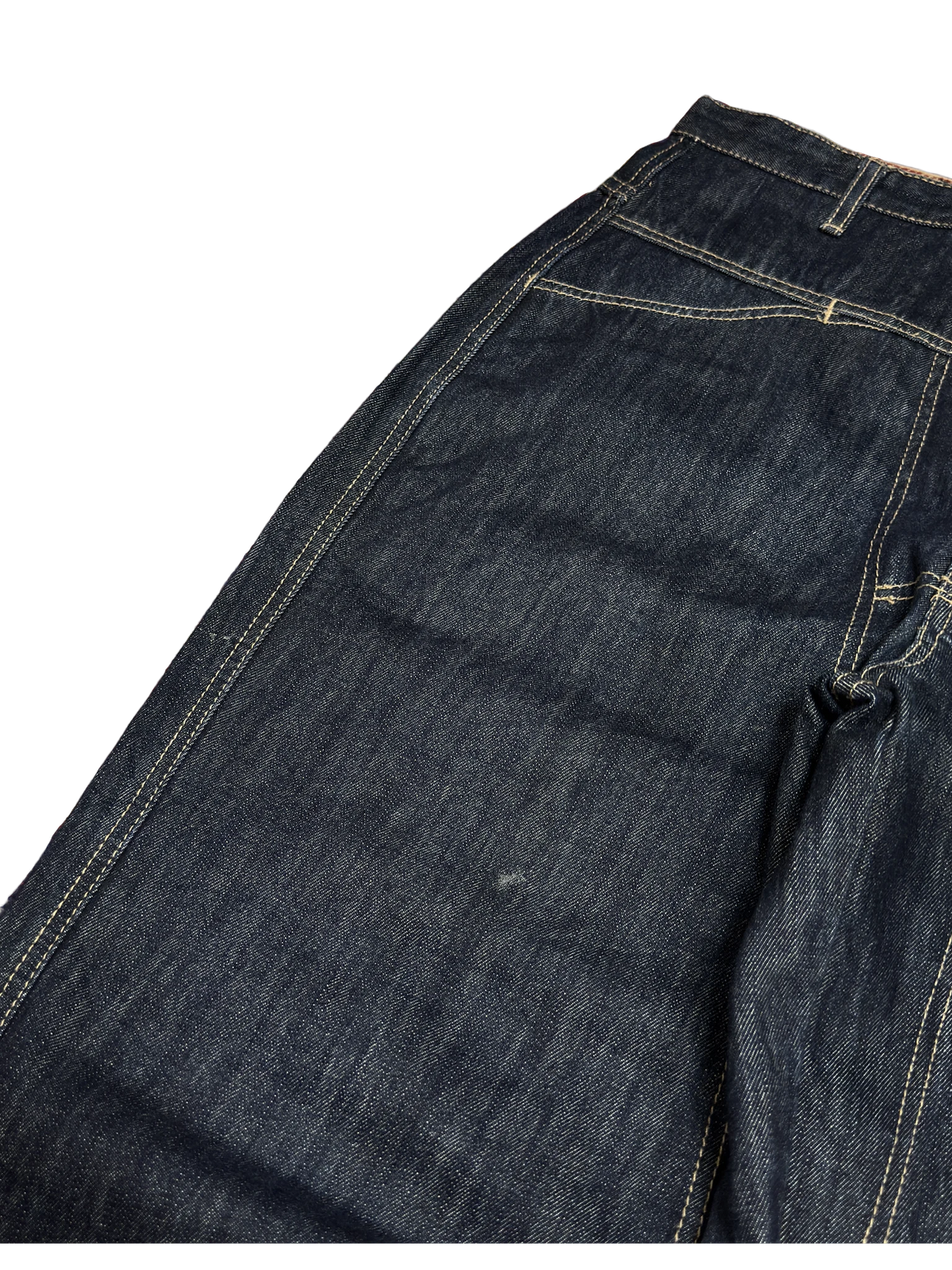 [V1135] Vintage y2k Marithe + Francois Girbaud marineblaue baggy jeans