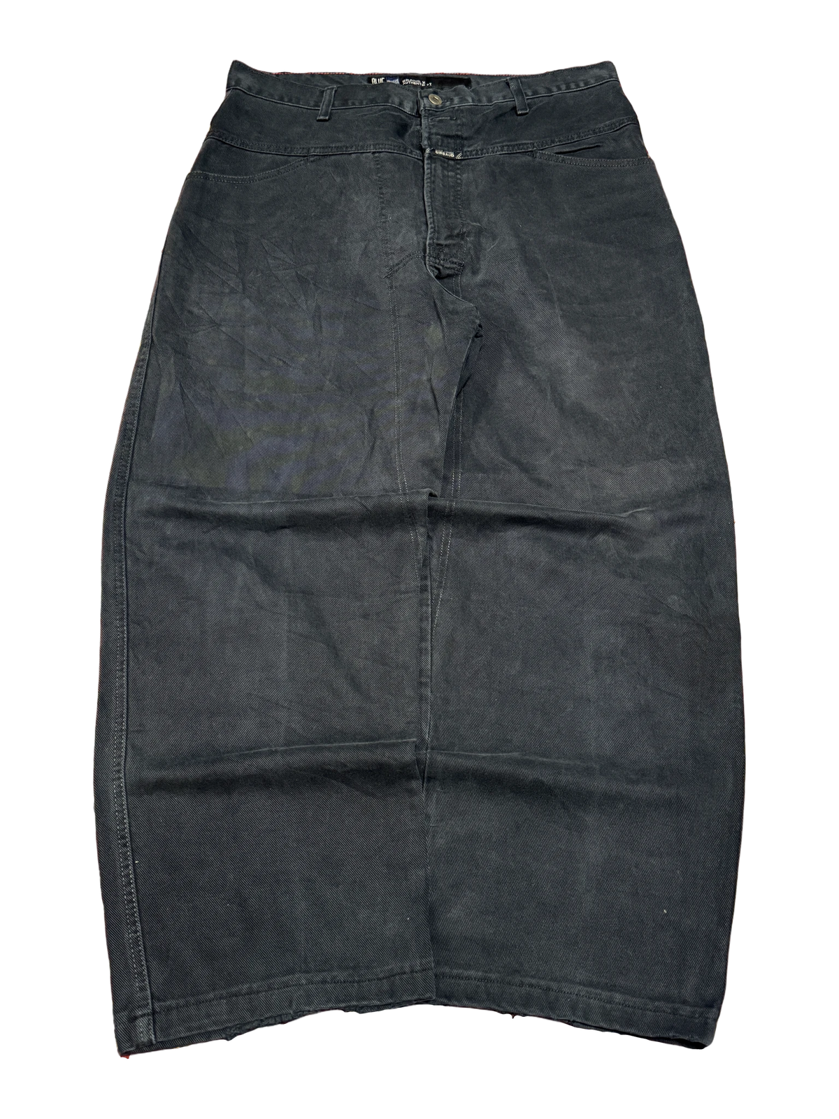 [V1136] Vintage y2k Marithe + Francois Girbaud schwarze baggy jeans