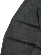 [V1136] Vintage y2k Marithe + Francois Girbaud schwarze baggy jeans