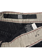 [V1137] Vintage y2k Marithe + Francois Girbaud schwarze baggy jeans