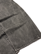 [V1137] Vintage y2k Marithe + Francois Girbaud schwarze baggy jeans