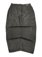 [V1138] Vintage y2k Marithe + Francois Girbaud schwarze baggy jeans