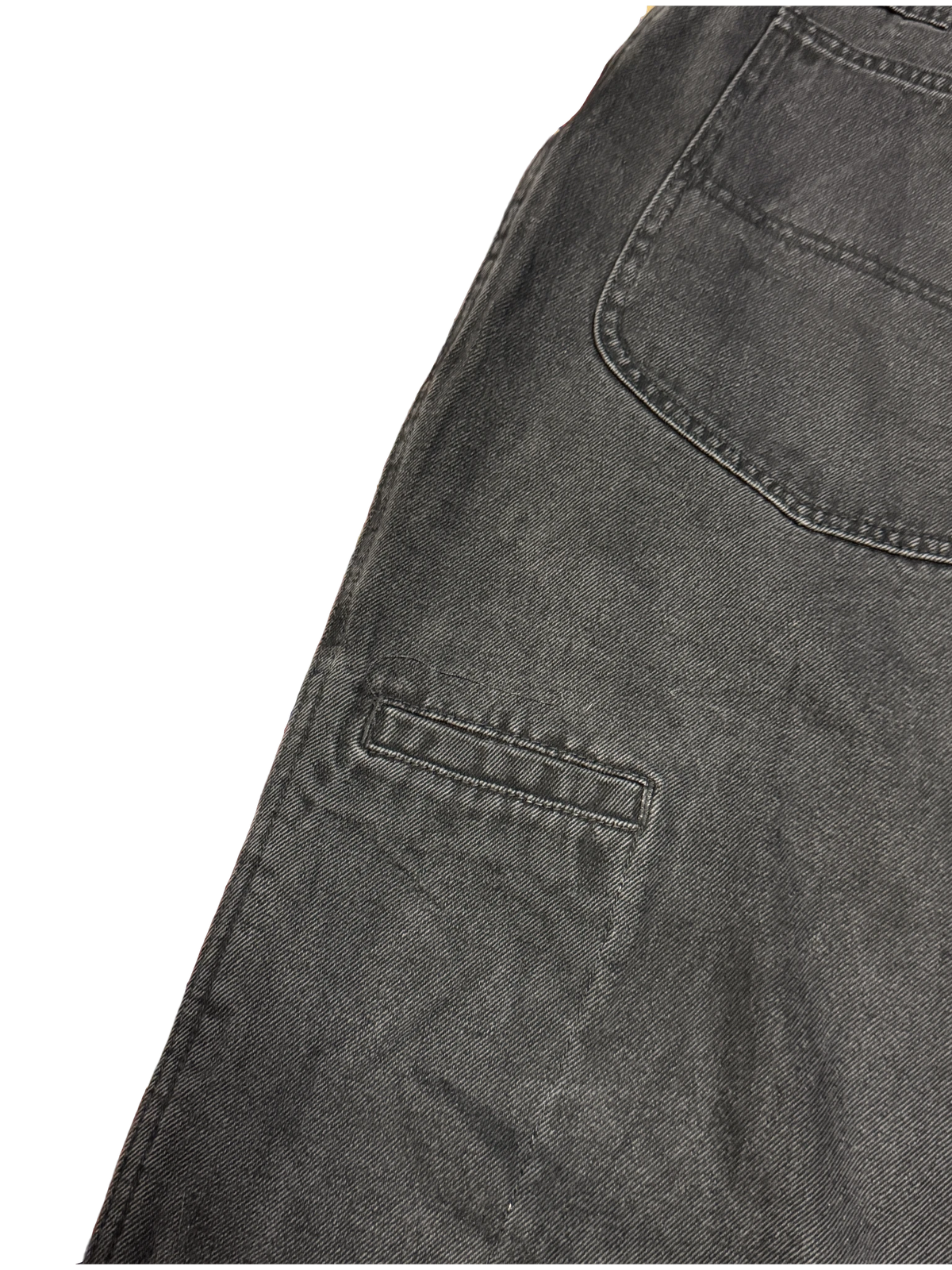 [V1138] Vintage y2k Marithe + Francois Girbaud schwarze baggy jeans