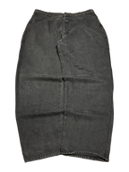 [V1138] Vintage y2k Marithe + Francois Girbaud schwarze baggy jeans