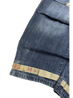 [V1139] Vintage y2k Marithe + Francois Girbaud blaue baggy jeans