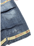 [V1139] Vintage y2k Marithe + Francois Girbaud blaue baggy jeans