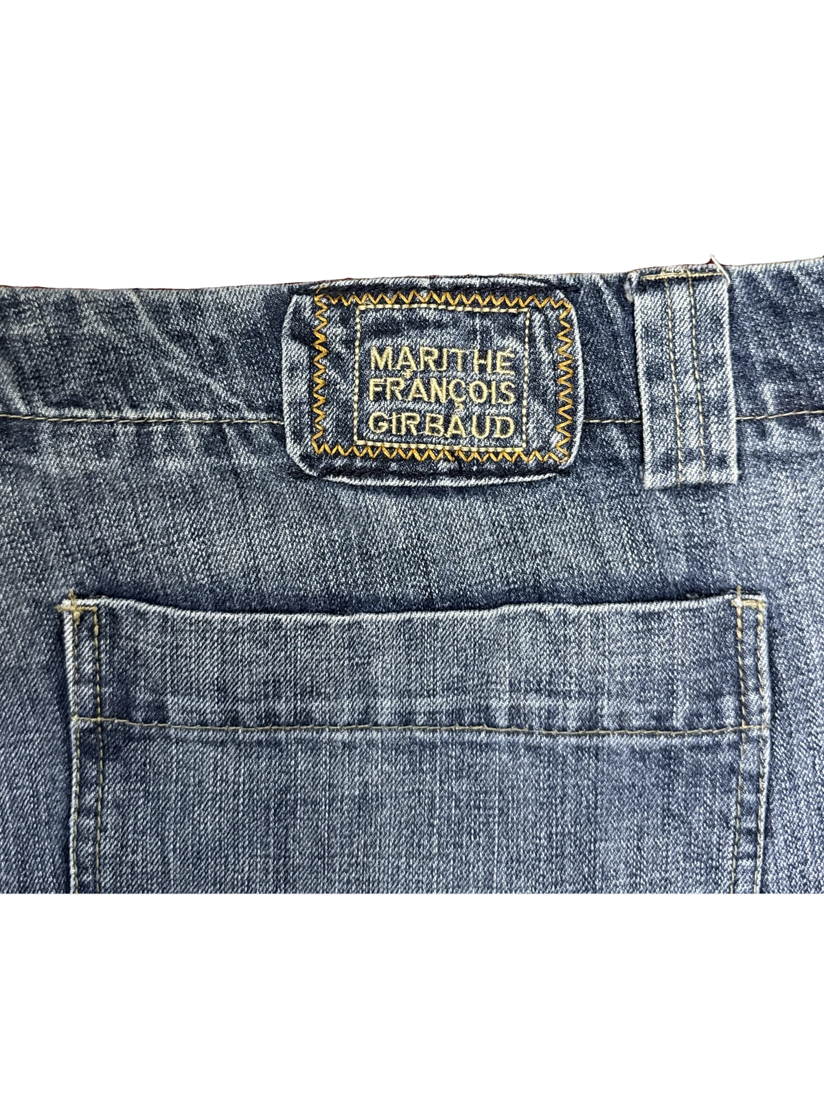 [V1139] Vintage y2k Marithe + Francois Girbaud blaue baggy jeans
