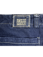 [V1140] Vintage y2k Marithe + Francois Girbaud blaue baggy jeans