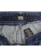 [V1140] Vintage y2k Marithe + Francois Girbaud blaue baggy jeans