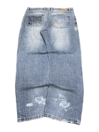 [V1141] Vintage y2k Miskeen blaue baggy jeans