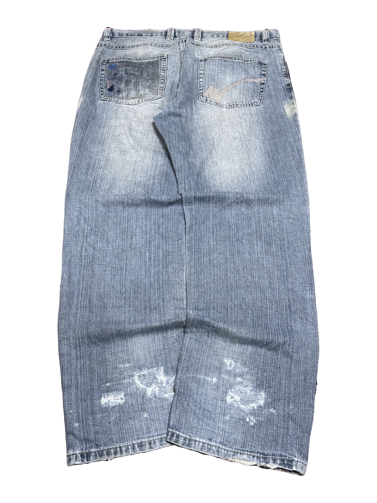 [V1141] Vintage y2k Miskeen blaue baggy jeans