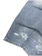[V1141] Vintage y2k Miskeen blaue baggy jeans